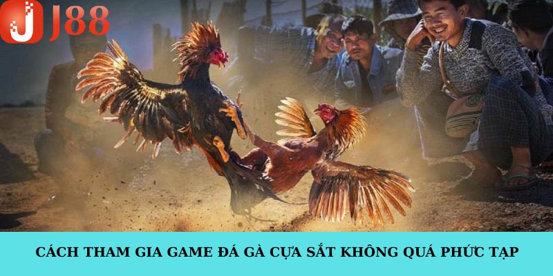 Cách tham gia game đá gà cựa sắt không quá phức tạp